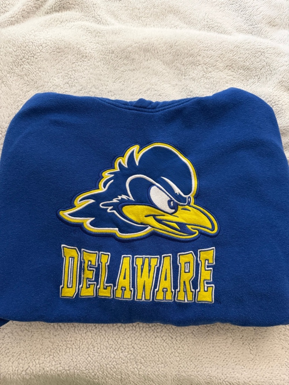 Colosseum Blue and Yellow Men's Hoodie